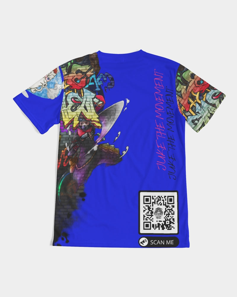 Graffiti Juke Blue Men's Tee